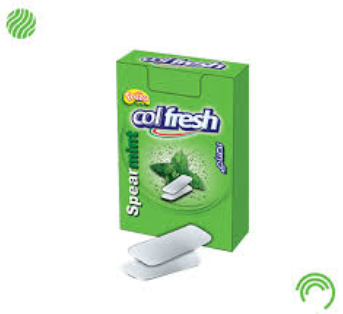 COLFRESH GUM SPEARMINT BTL SF 50G